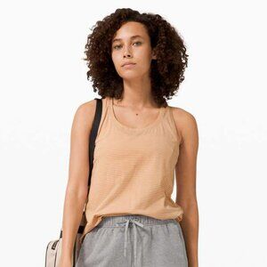 Lululemon Women's Love Tank *Pleated - Light Brown